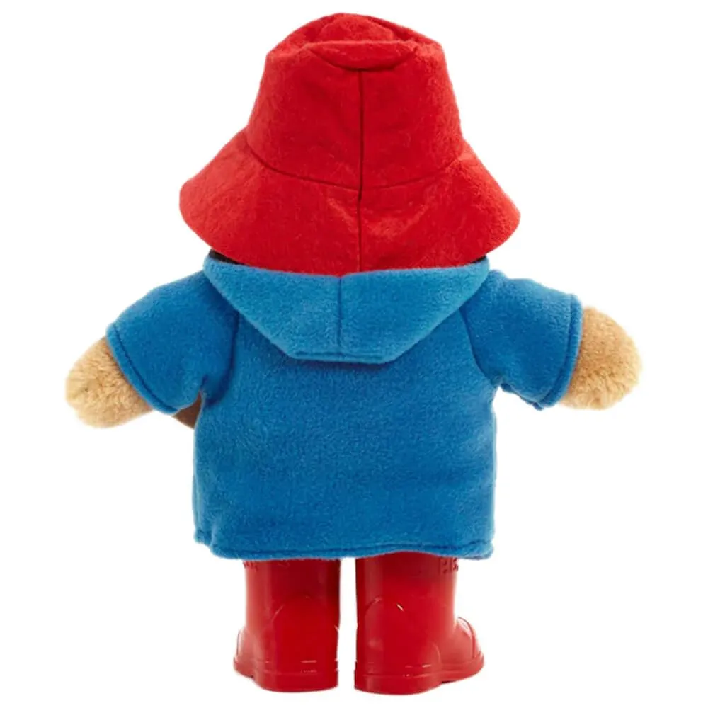 25cm Classic Paddington Bear Plush Toy in Duffle Coat & Red Boots