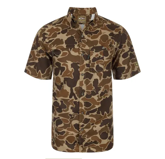 8-Shot Flyweight Short Sleeve Shirt By Drake