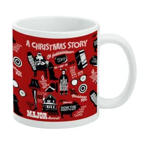 A Christmas Story - Iconic Pattern Mug