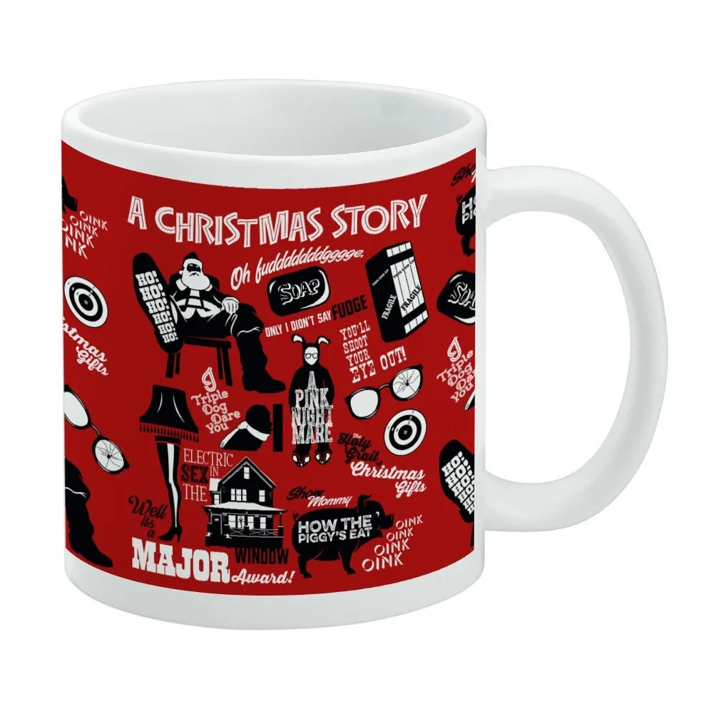 A Christmas Story - Iconic Pattern Mug