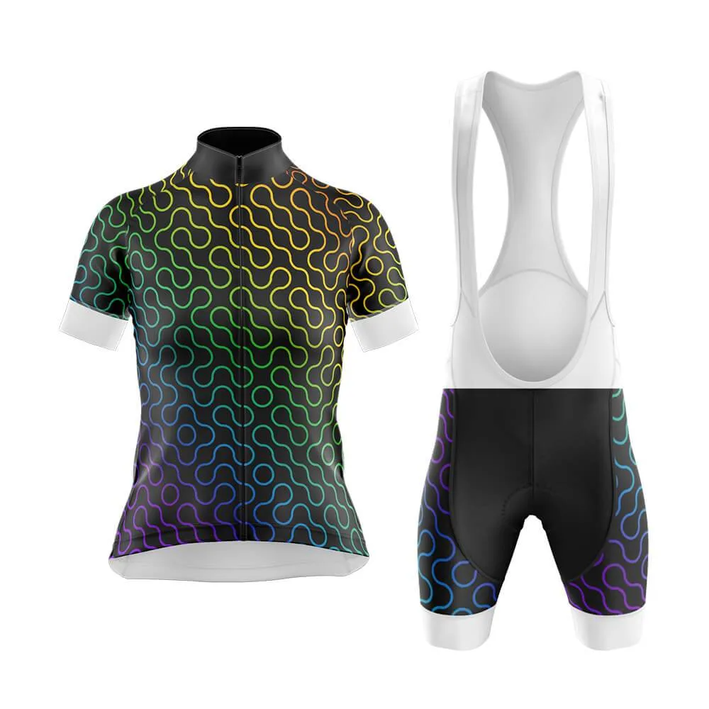 Abstract Rainbow (V8) Club Cycling Kit