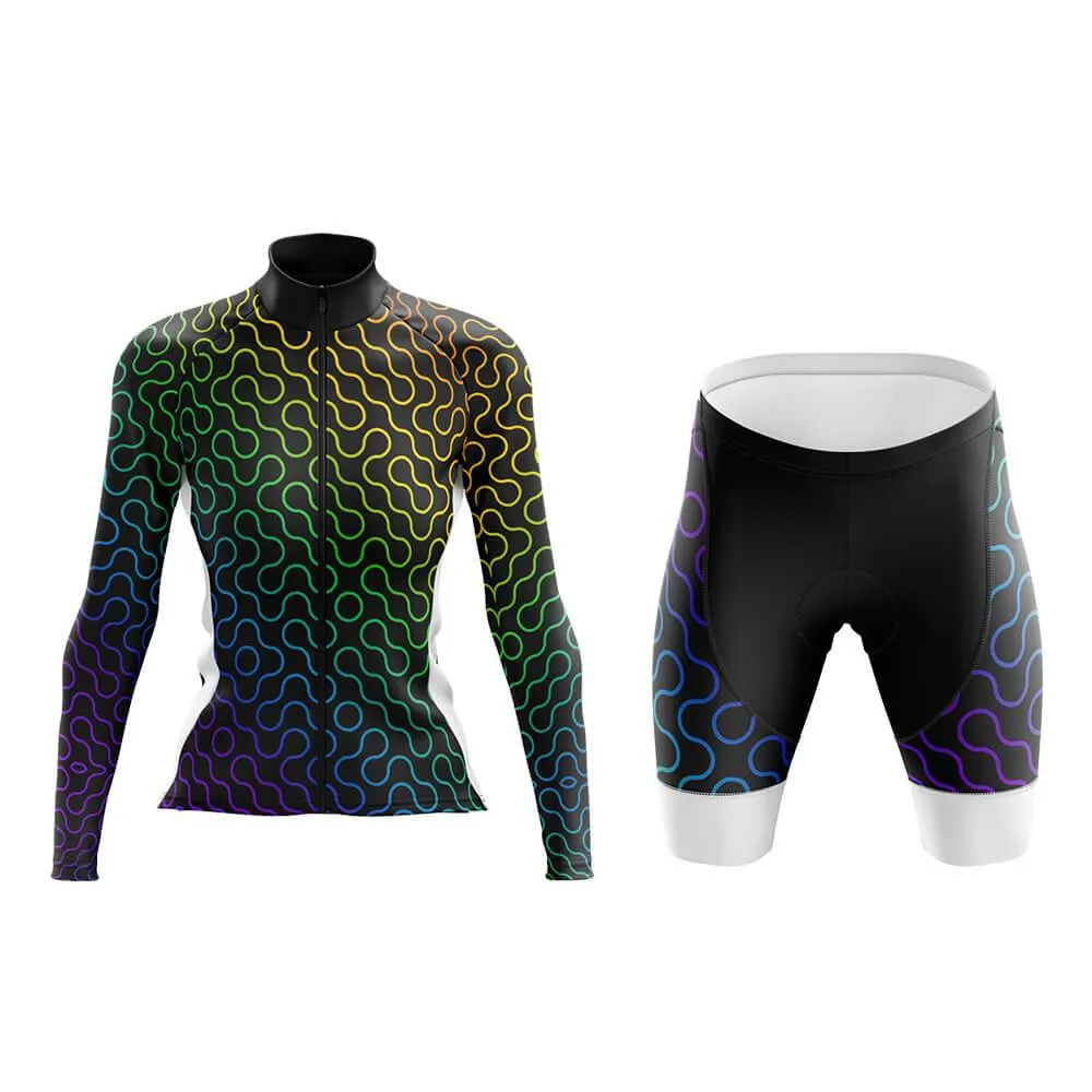 Abstract Rainbow (V8) Club Cycling Kit