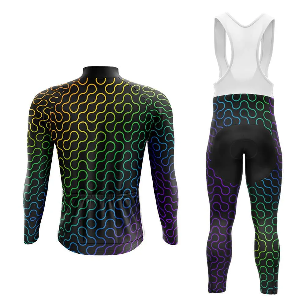 Abstract Rainbow (V8) Club Cycling Kit