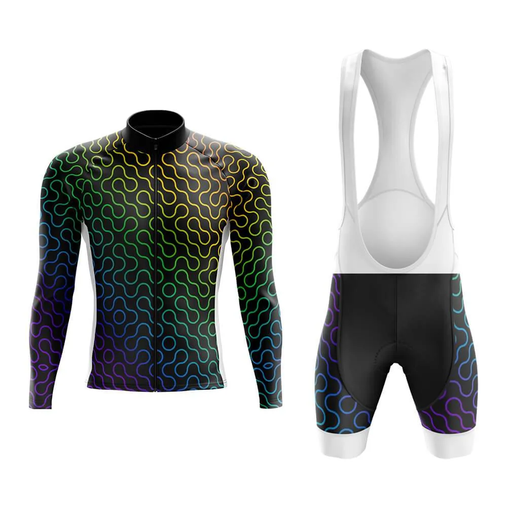 Abstract Rainbow (V8) Club Cycling Kit