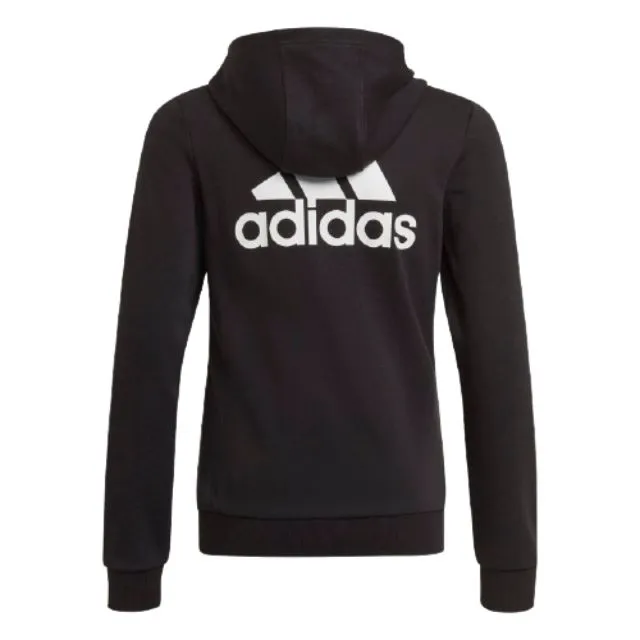 Adidas Essentials Girls Lifestyle Hoody Black/White