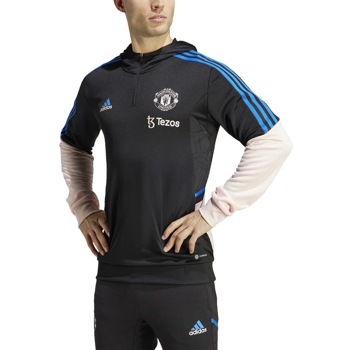 adidas Men's Manchester United Hooded Track Top | HT4295