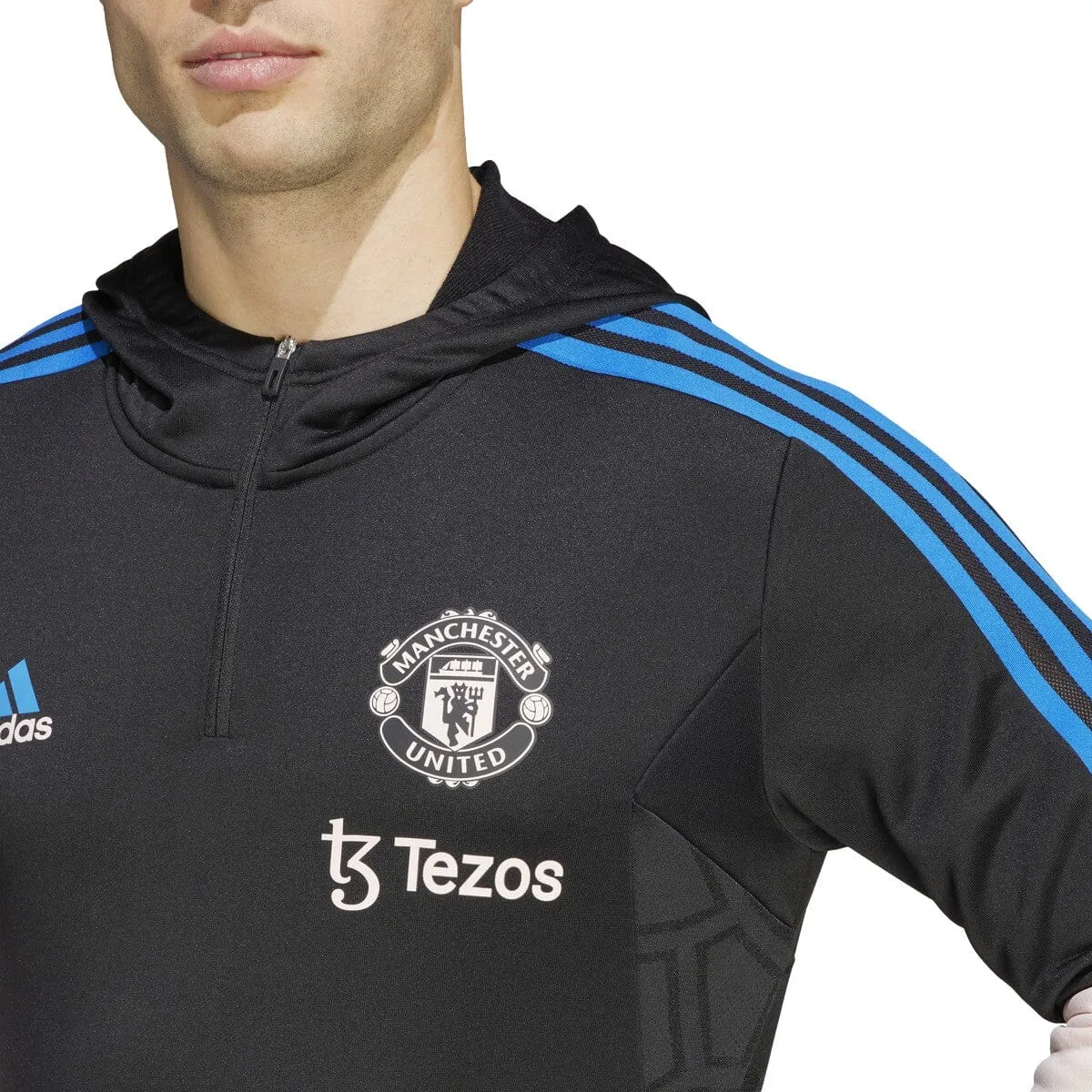 adidas Men's Manchester United Hooded Track Top | HT4295