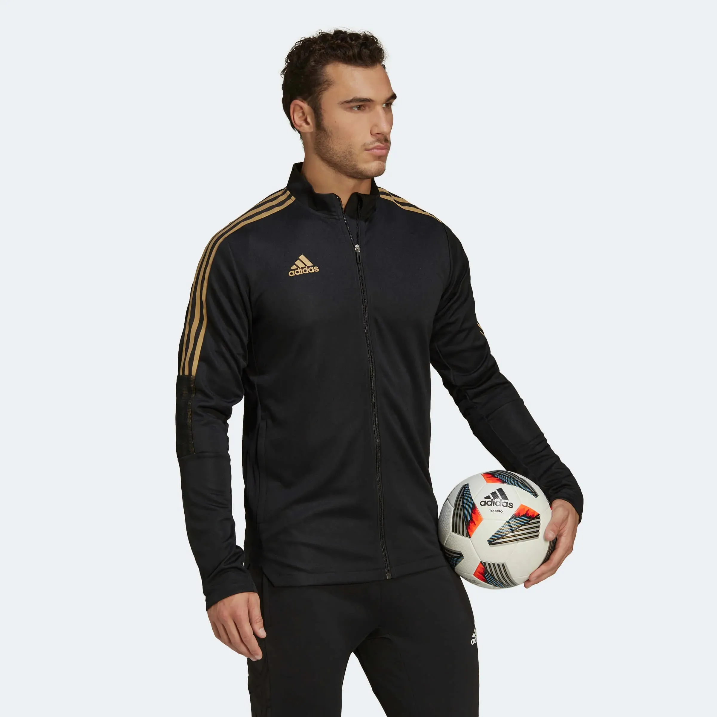 adidas Tiro Track Jacket - Black-Gold