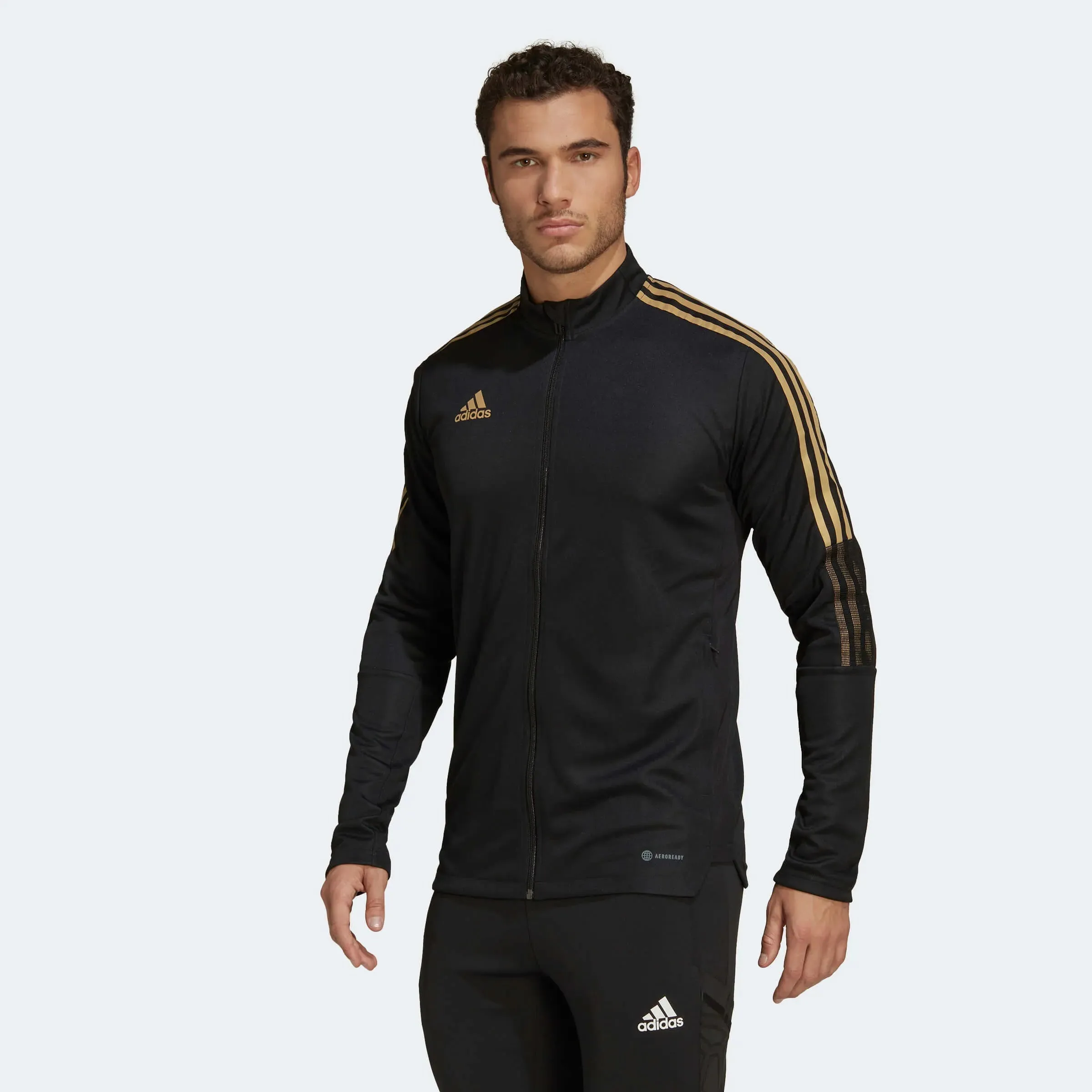 adidas Tiro Track Jacket - Black-Gold