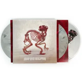 AESOP ROCK – SKELETHON (10 YEAR ANNIVERSARY - CREAM & BLACK MARBLE) - LP •