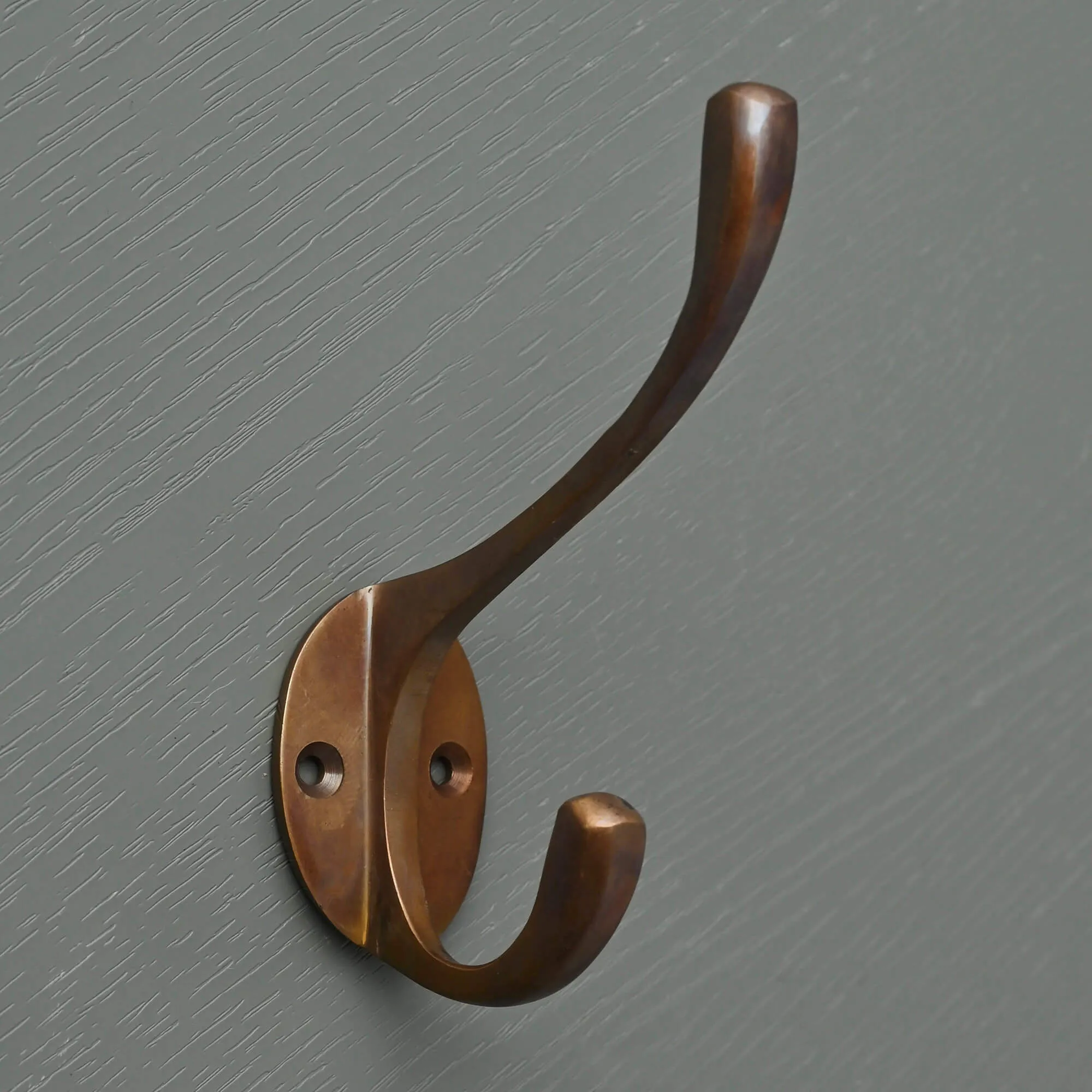 Aged Brass Hat & Coat Hook