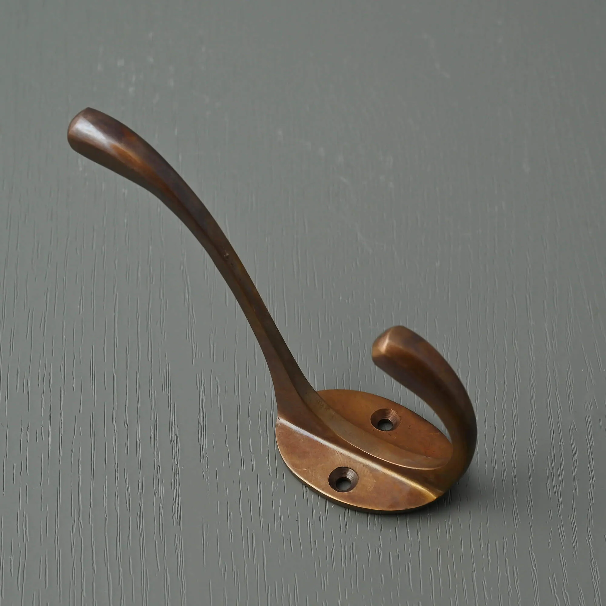 Aged Brass Hat & Coat Hook