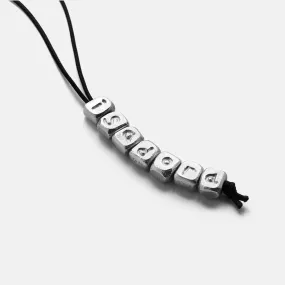 Alphabet Block Necklace