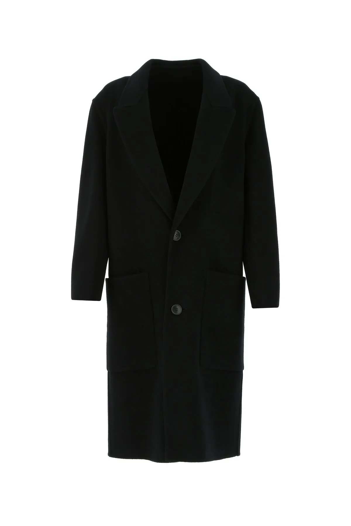 AMI Unstructured Single-Breasted Coat