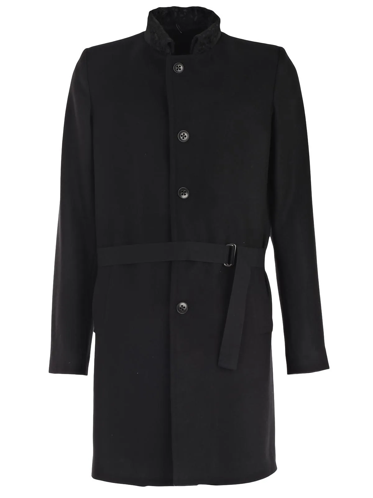 Ann Demeulemeester Grise Wool Belted Coat