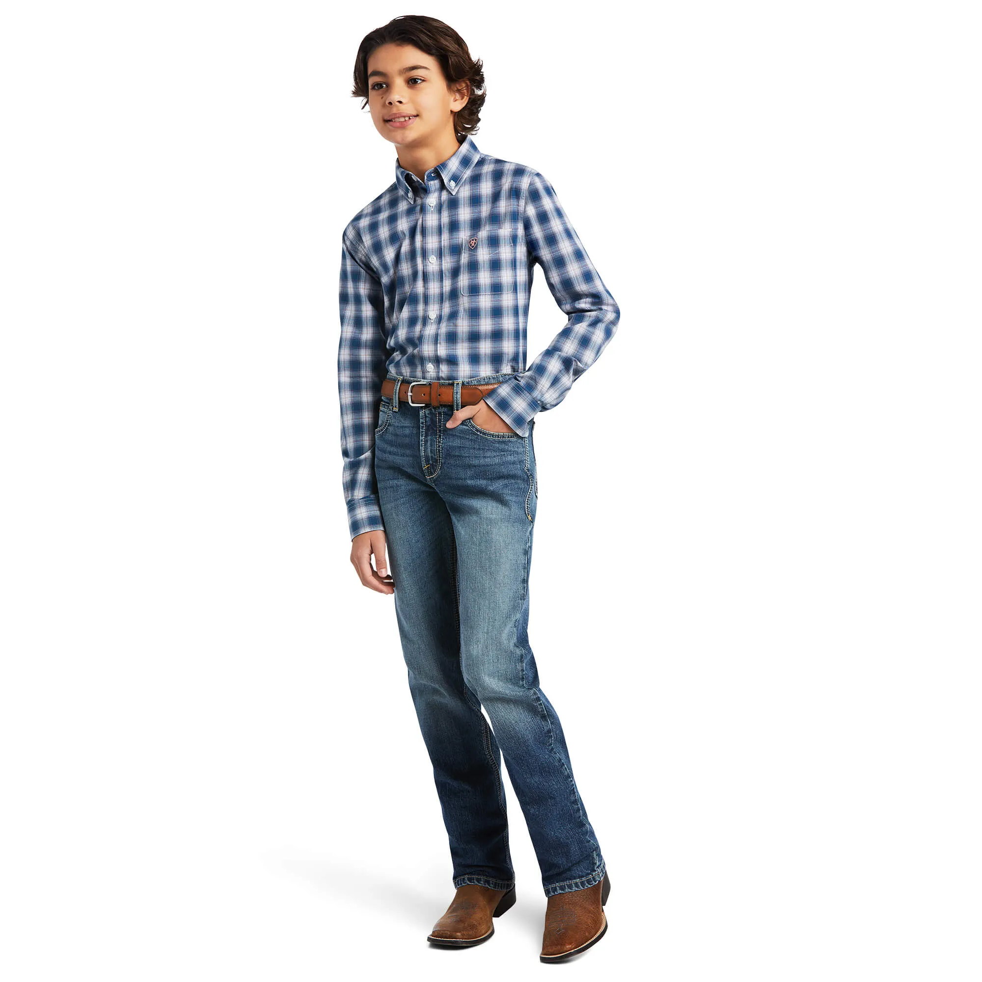 Ariat Boy's Pro Series Taj Classic Fit Shirt