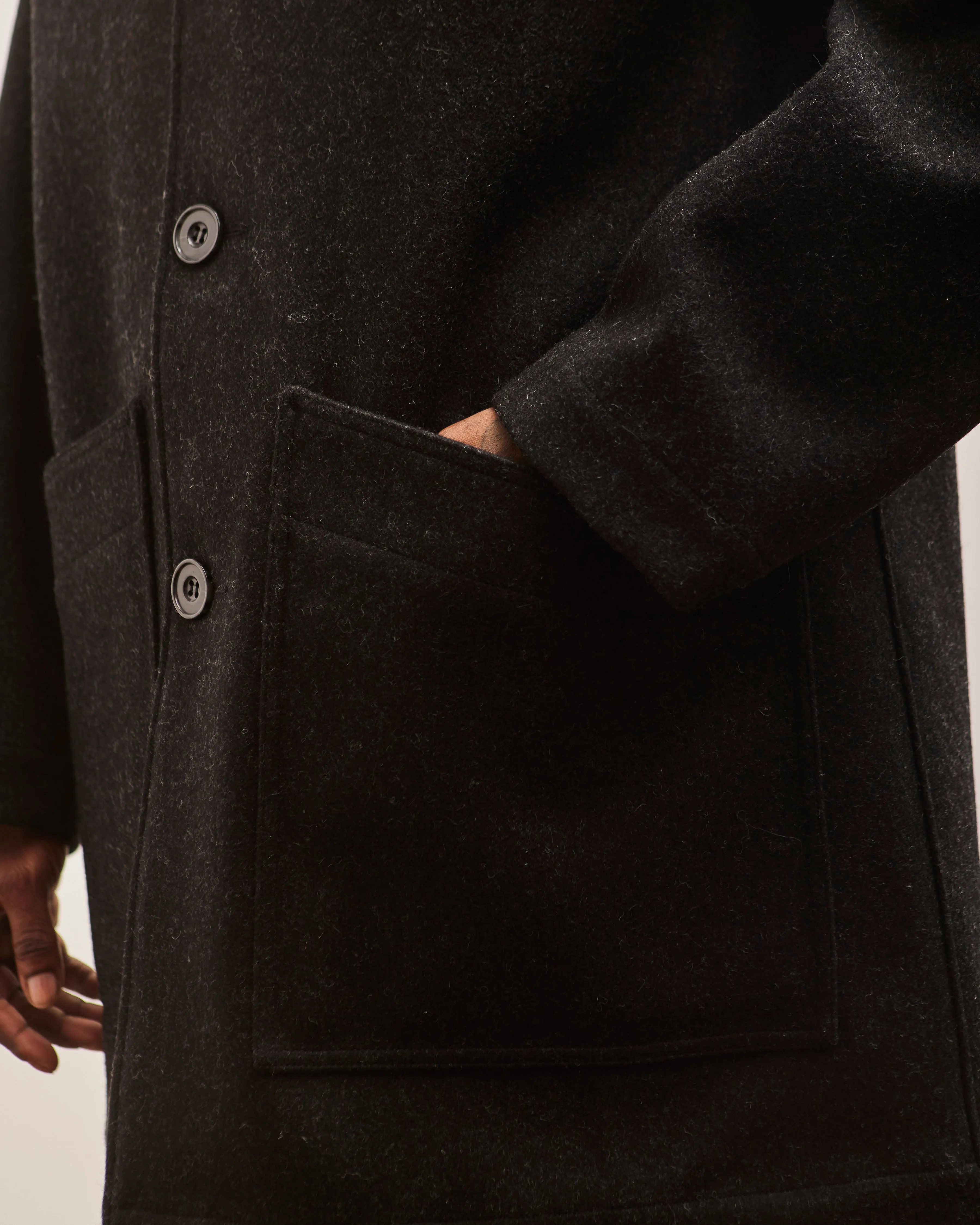 Arpenteur Mevi Coat, Charcoal