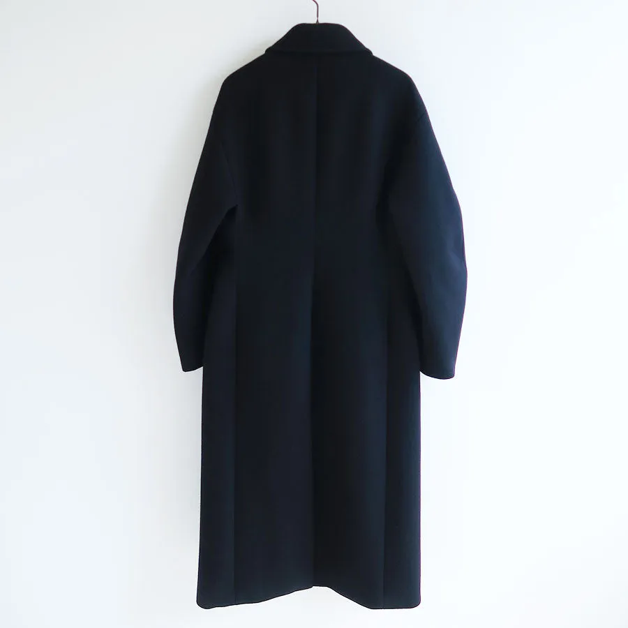 【AURALEE/オーラリー】<br>SPONGE WOOL MELTON SOUTIEN COLLAR COAT <br>A24AC04SB