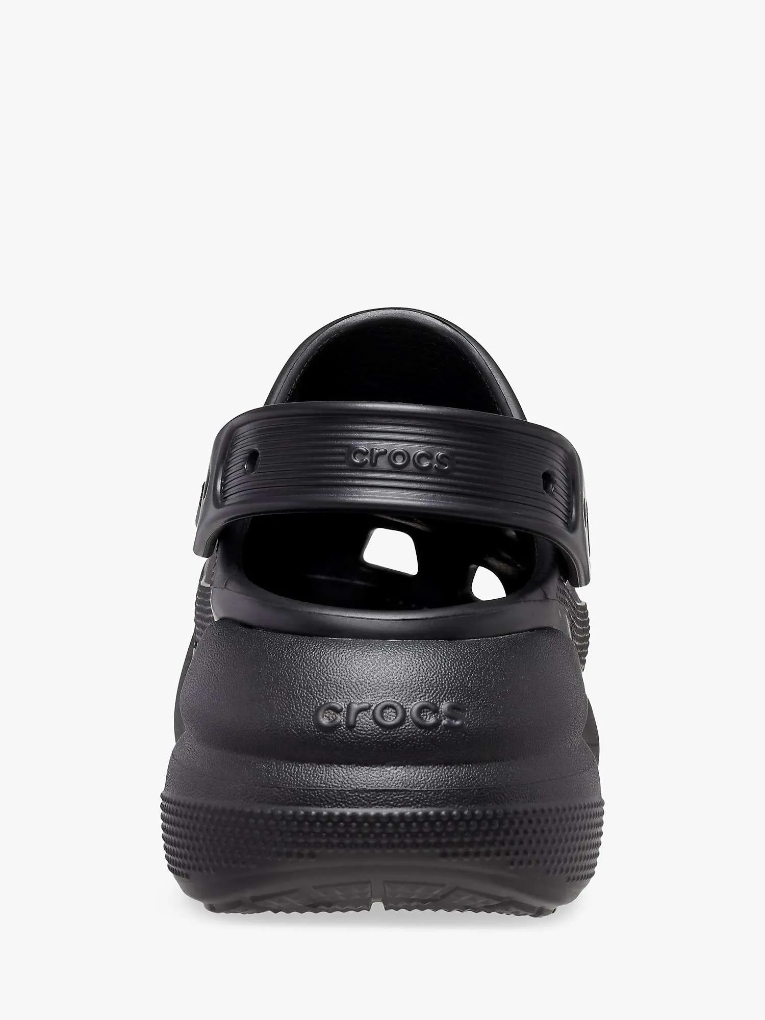 Authentic Crocs Classic Crush Clog - Black