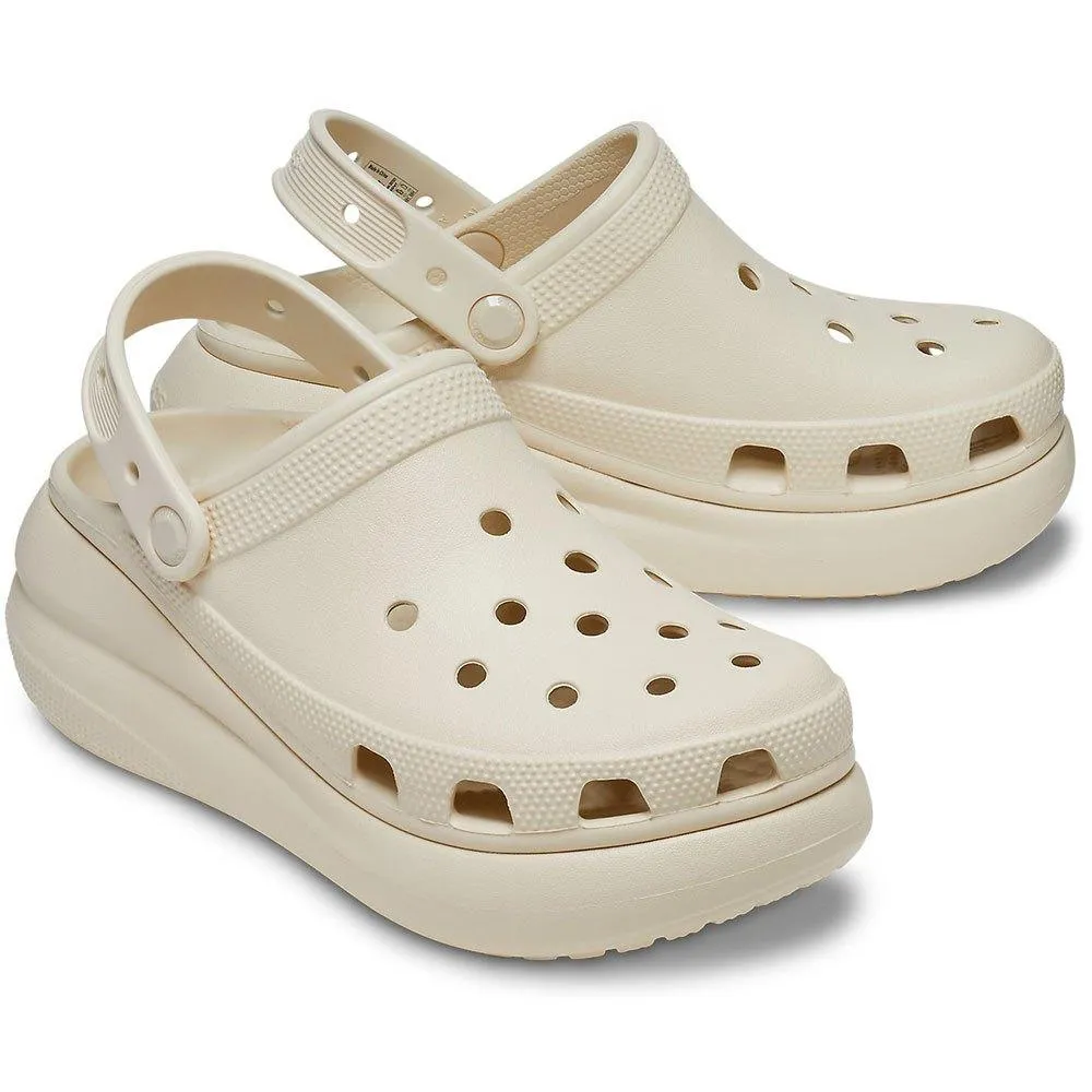 Authentic Crocs Classic Crush Clog - Bone