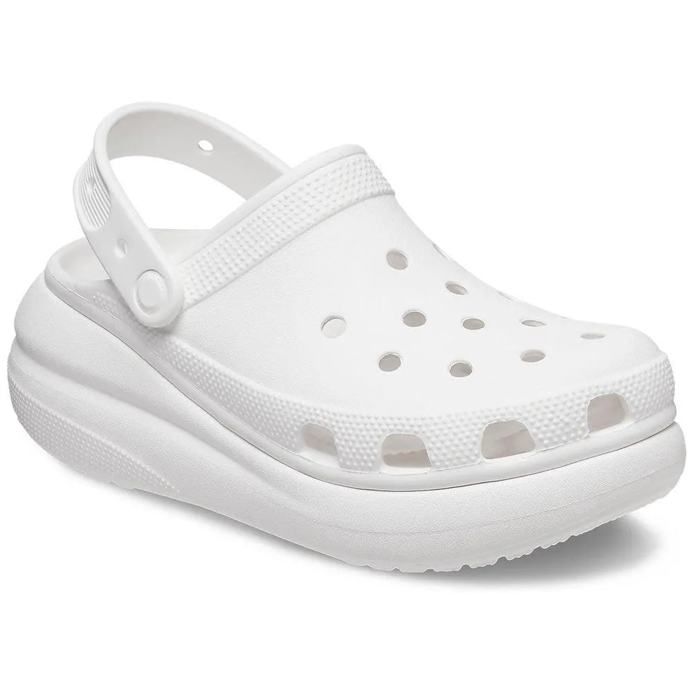 Authentic Crocs Classic Crush Clog - White