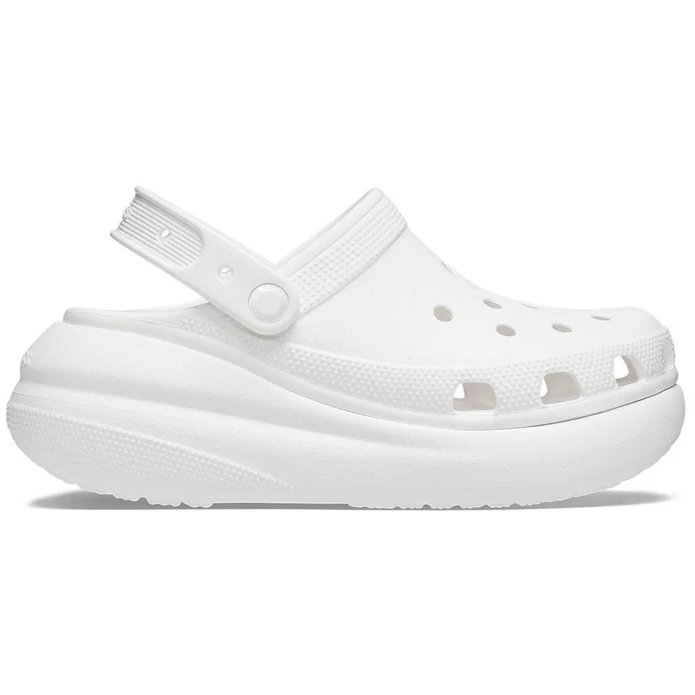 Authentic Crocs Classic Crush Clog - White