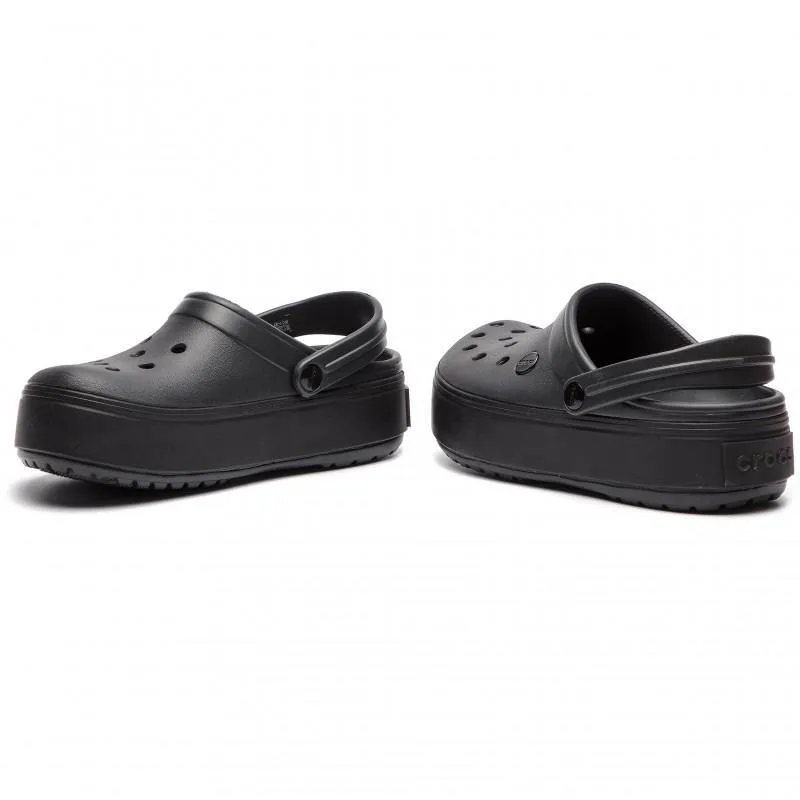 Authentic Crocs Crocband Platform Clog - All Black