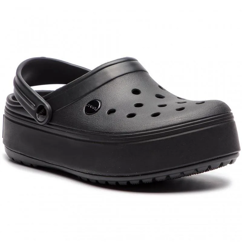 Authentic Crocs Crocband Platform Clog - All Black