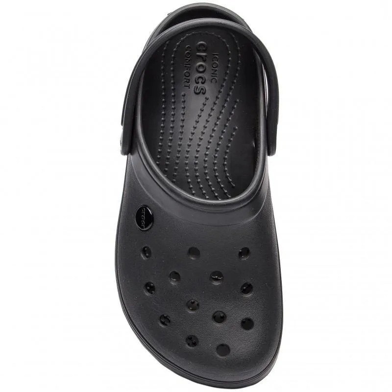 Authentic Crocs Crocband Platform Clog - All Black