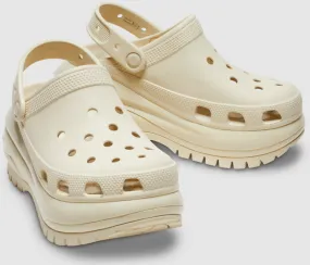 Authentic Crocs Mega Crush Clog - Bone