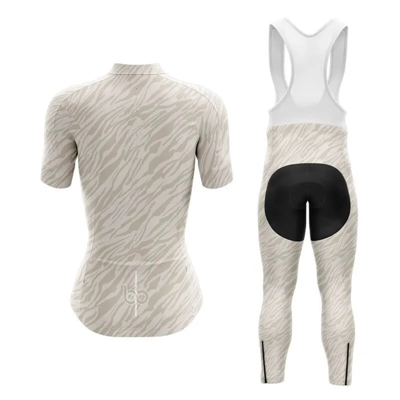 Beige Zebra Club Cycling Kit