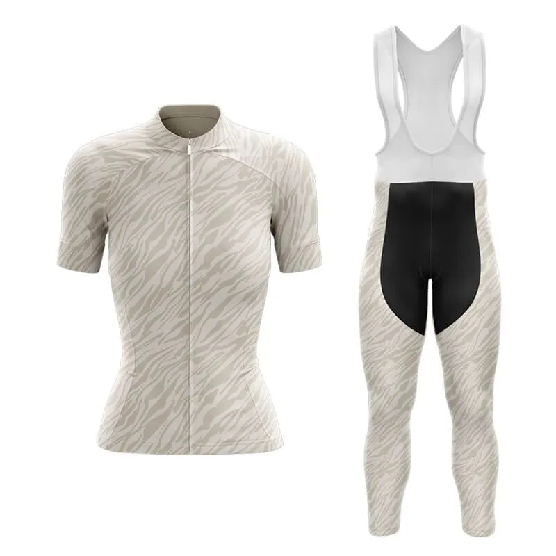 Beige Zebra Club Cycling Kit