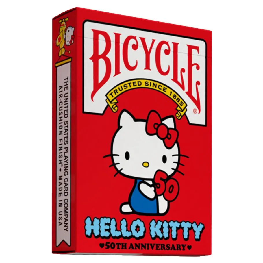 Bicycle Playing Cards: Hello Kitty 50th Anniversary