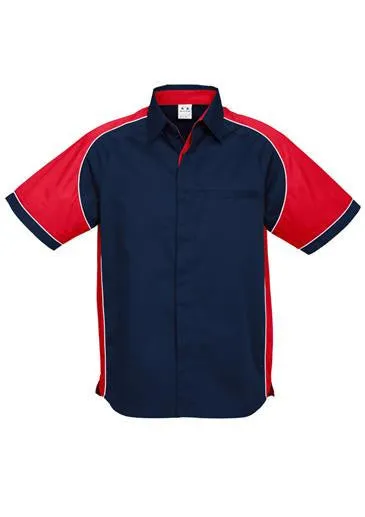 Biz Collection Mens Nitro S/S Shirt (S10112)-Clearance