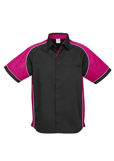 Biz Collection Mens Nitro S/S Shirt (S10112)-Clearance