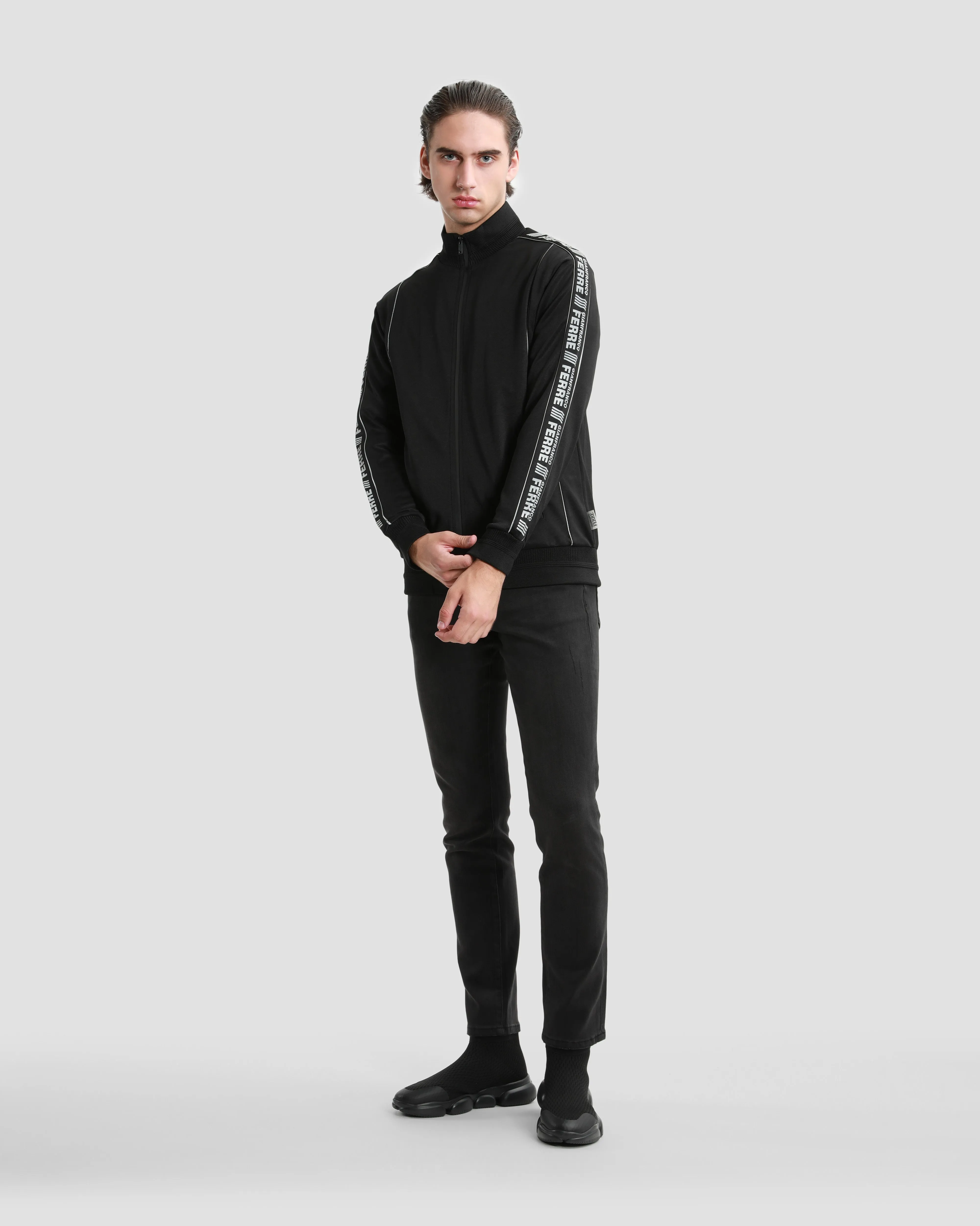 Branding Tapered Tracksuit Jacket