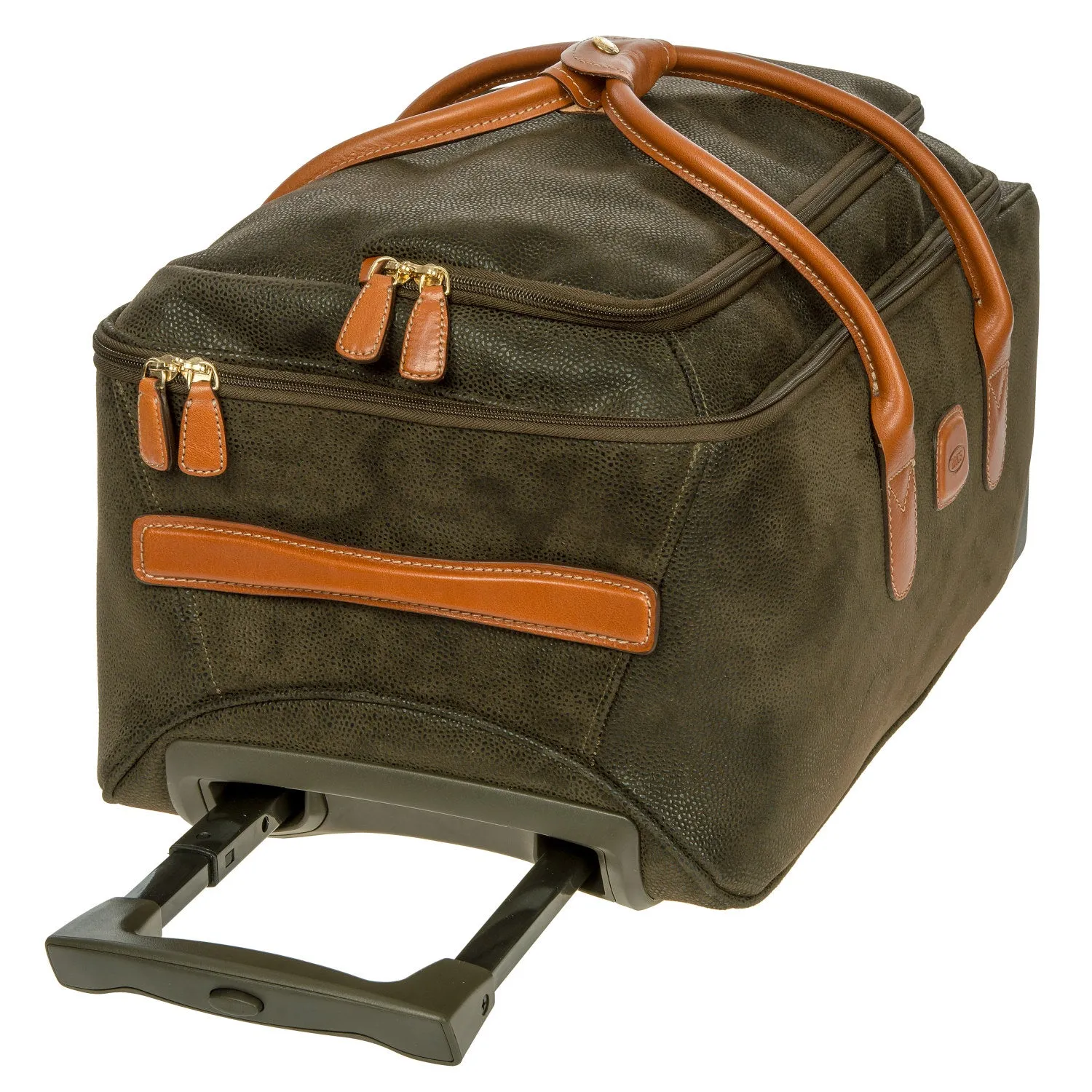 BRIC'S LIFE 21" CARRY-ON ROLLING DUFFLE BAG - OLIVE OR BLACK