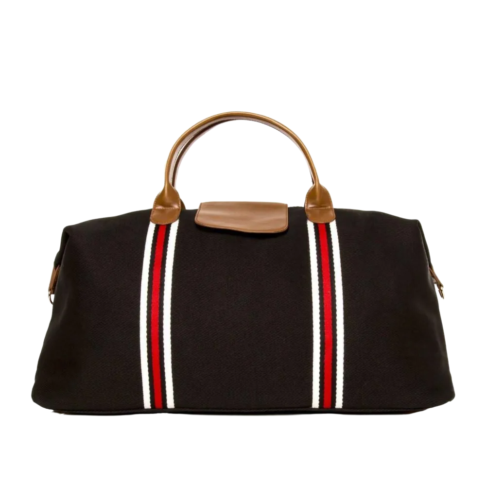 Brouk & Co Original Black Stripe Duffle Bag