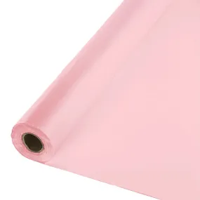 Bulk Classic Pink Plastic Banquet Table Roll 100 ft x 40 inch