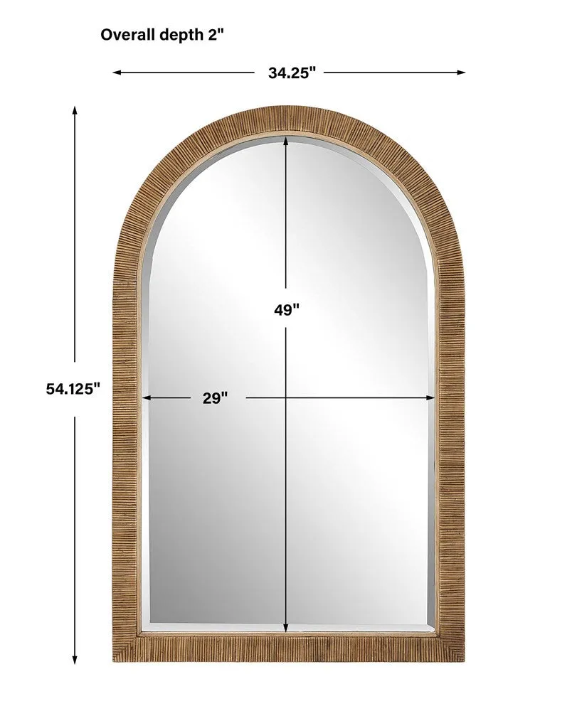 CAPE ARCH MIRROR, NATURAL