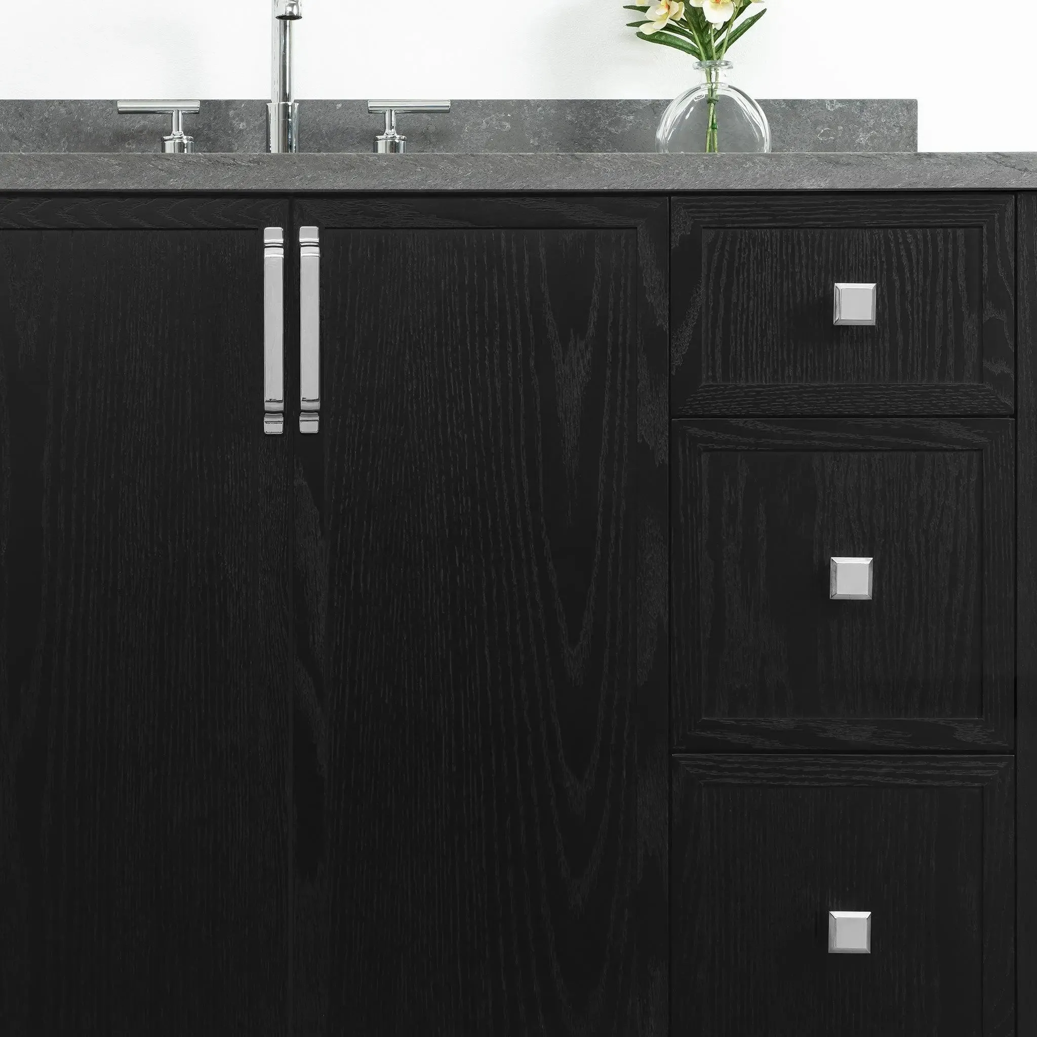 Cape Breton 48" Blackened Oak Bathroom Vanity