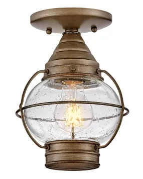 Cape Cod LED Convertible Flush Mount in Burnished Bronze