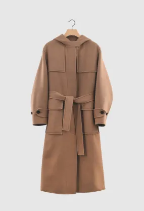 CHRISTOPHER - Duffle Coat in Double-face Camel Hair