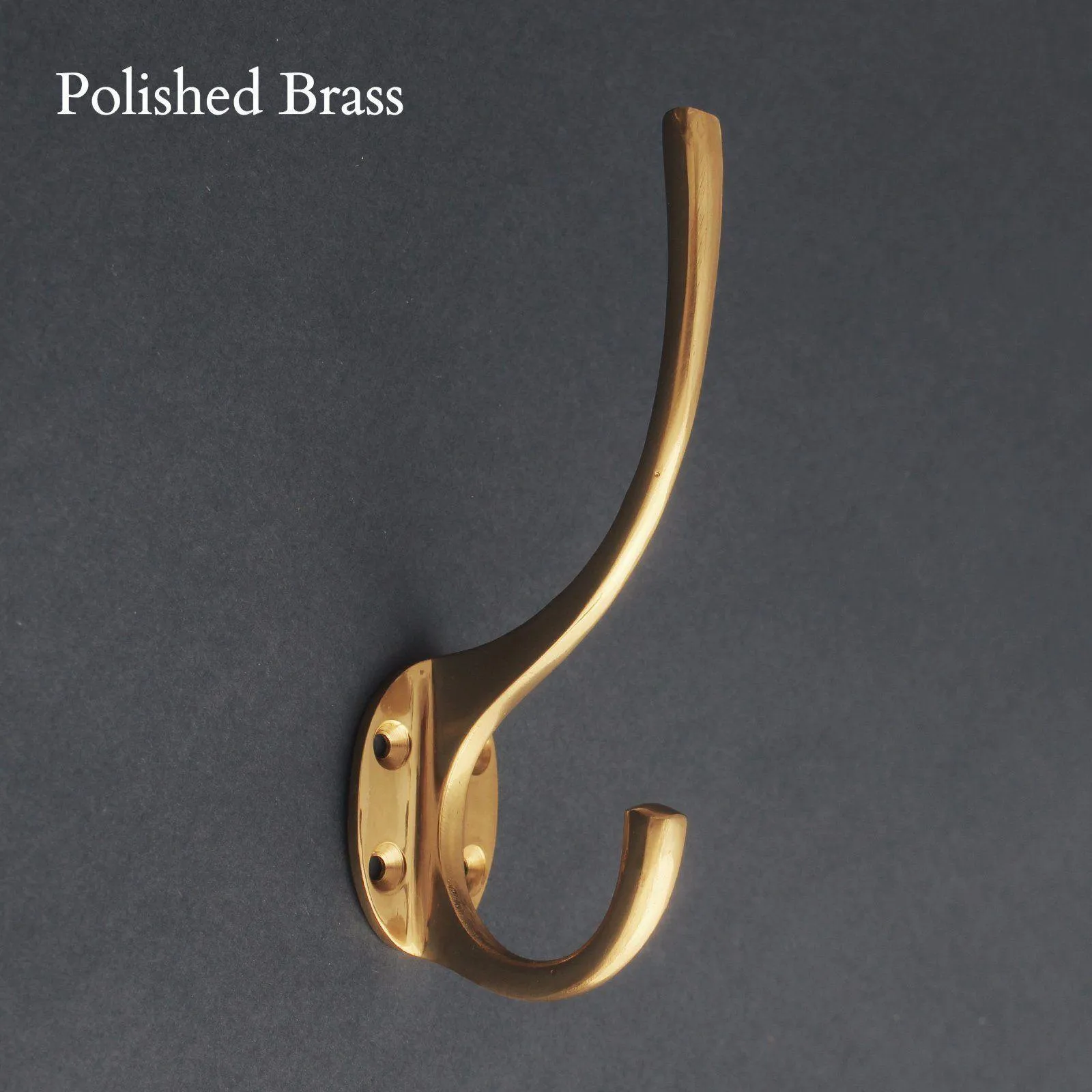 Classic Brass Hat & Coat Hook