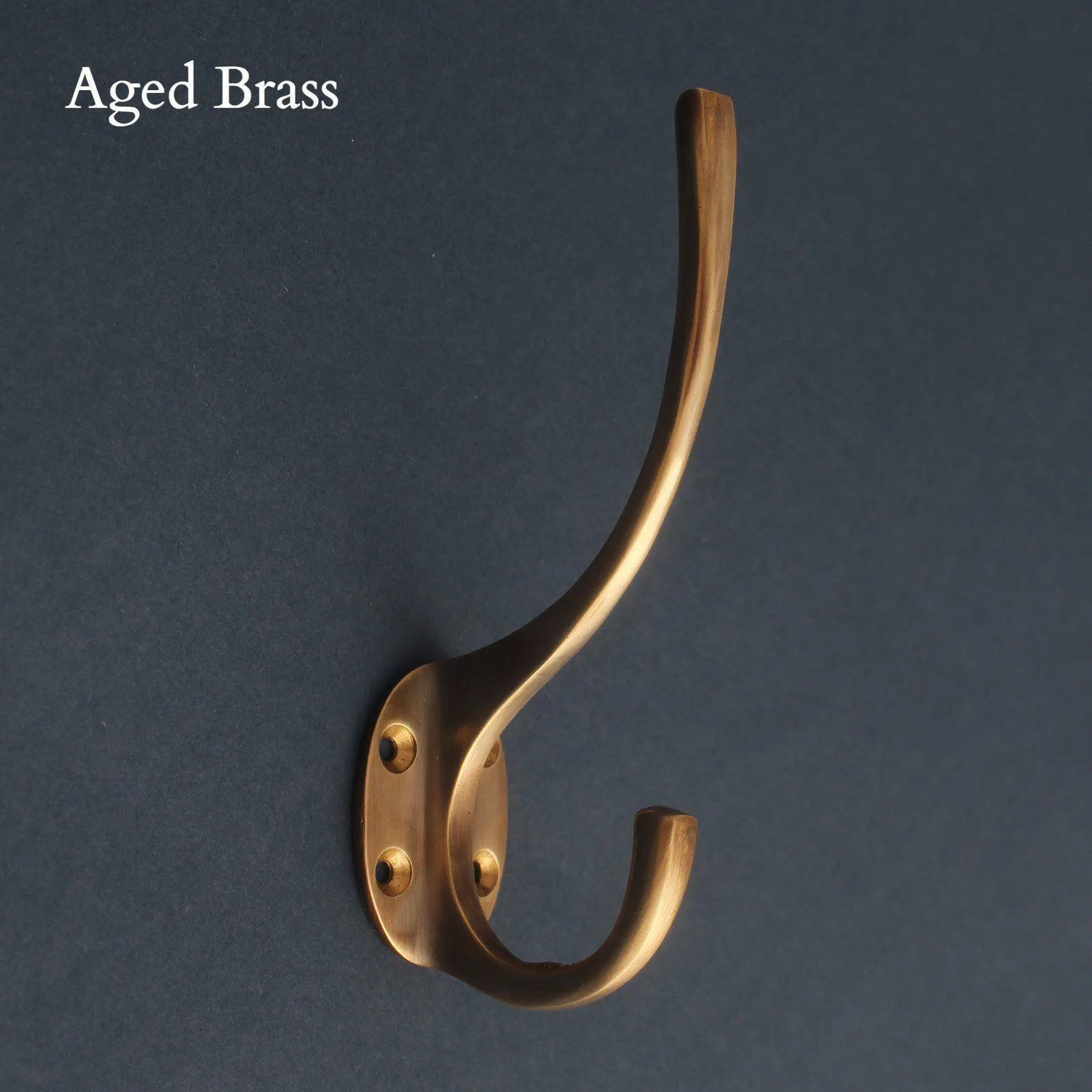 Classic Brass Hat & Coat Hook