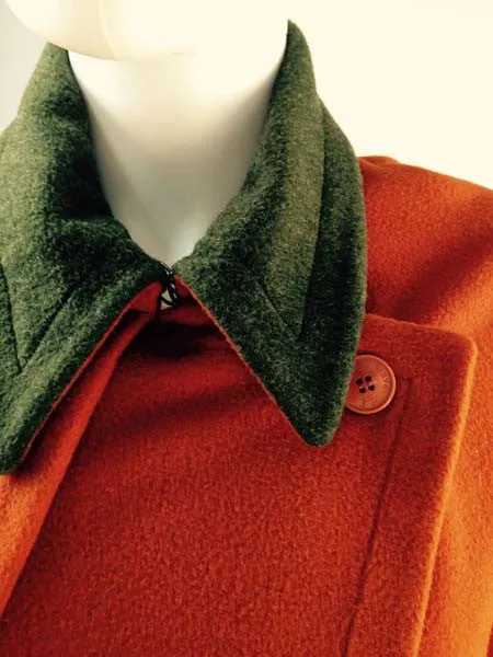 Classic Hermes Wool Equestrian Cape