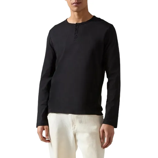 CLASSIC JERSEY LONG SLEEVE HENLEY