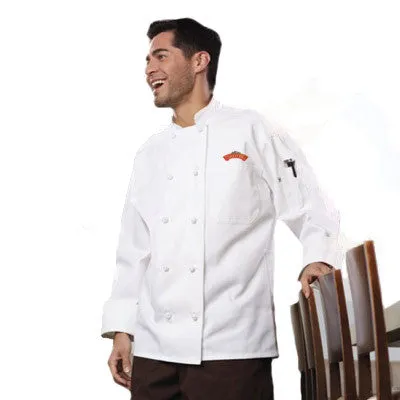 Classic Knot Chef Coat with Mesh