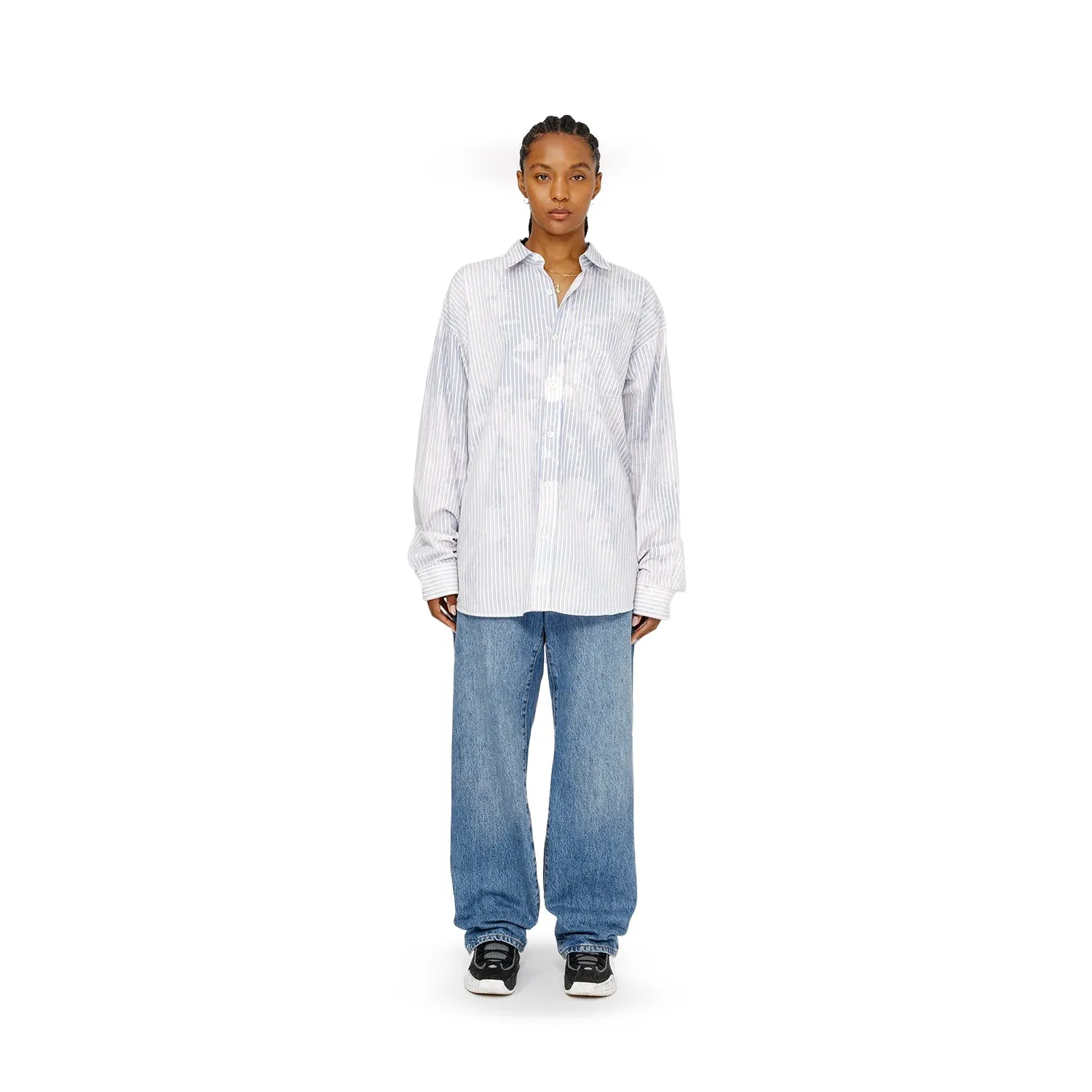 Classic LS Shirt Bleached Poplin