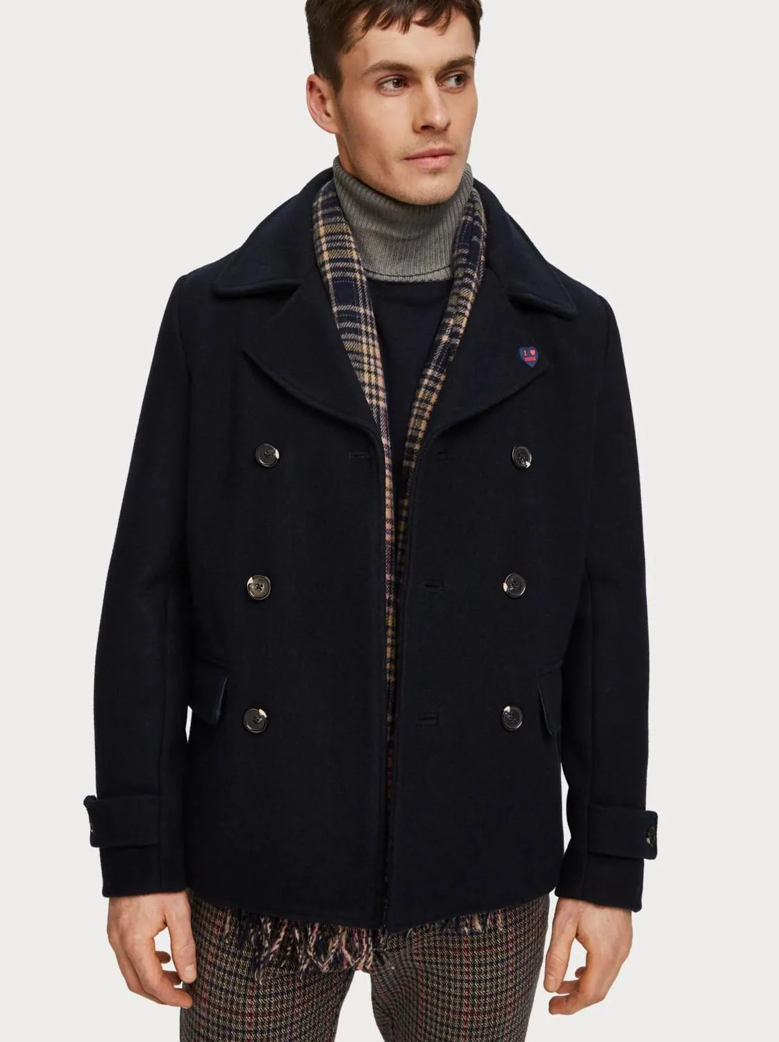 Classic Pea Coat (Midnight)